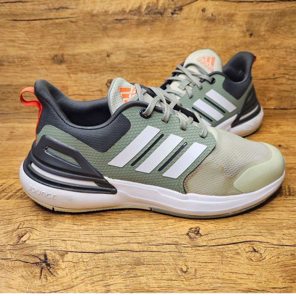 Adidas rapidasport Bounce Linen Green HP6128 Sneaker size 6 mens